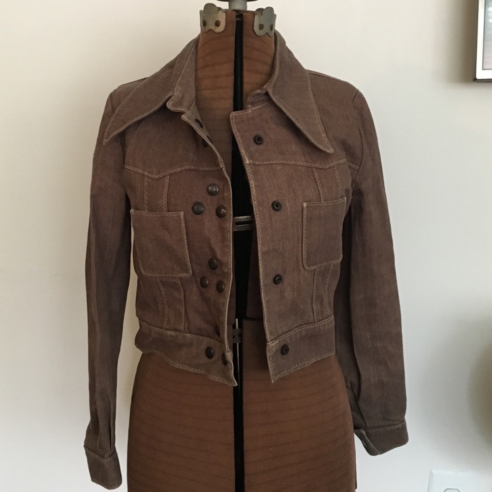 Vintage light denim 60’s jacket